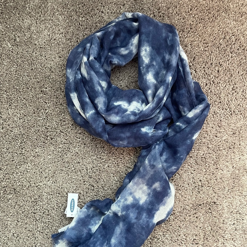 Blue Old Navy Scarf New with Tags